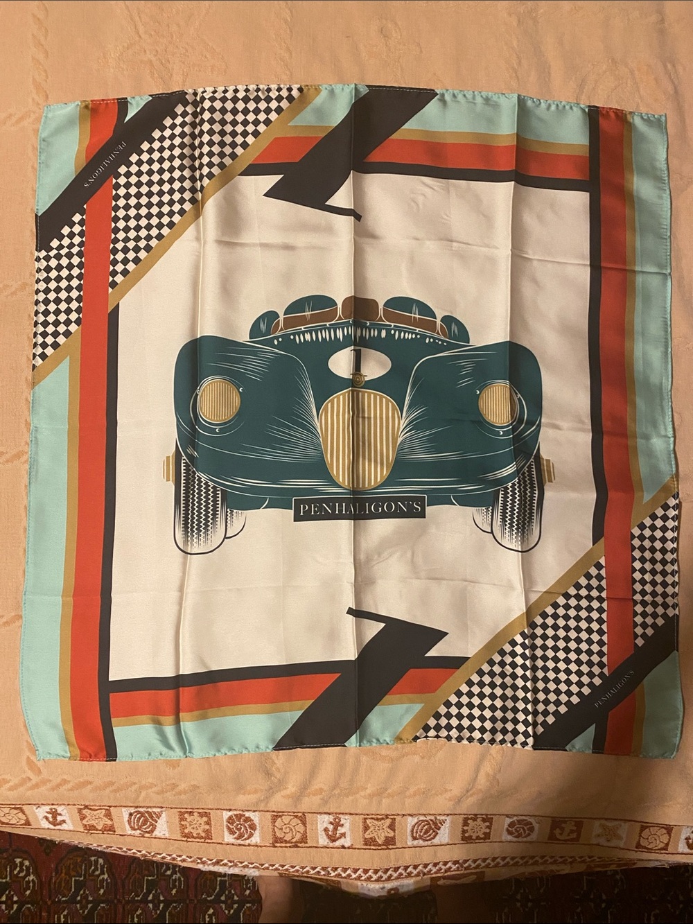 Limited Edition Race Car Sports Car Club Car Scarf